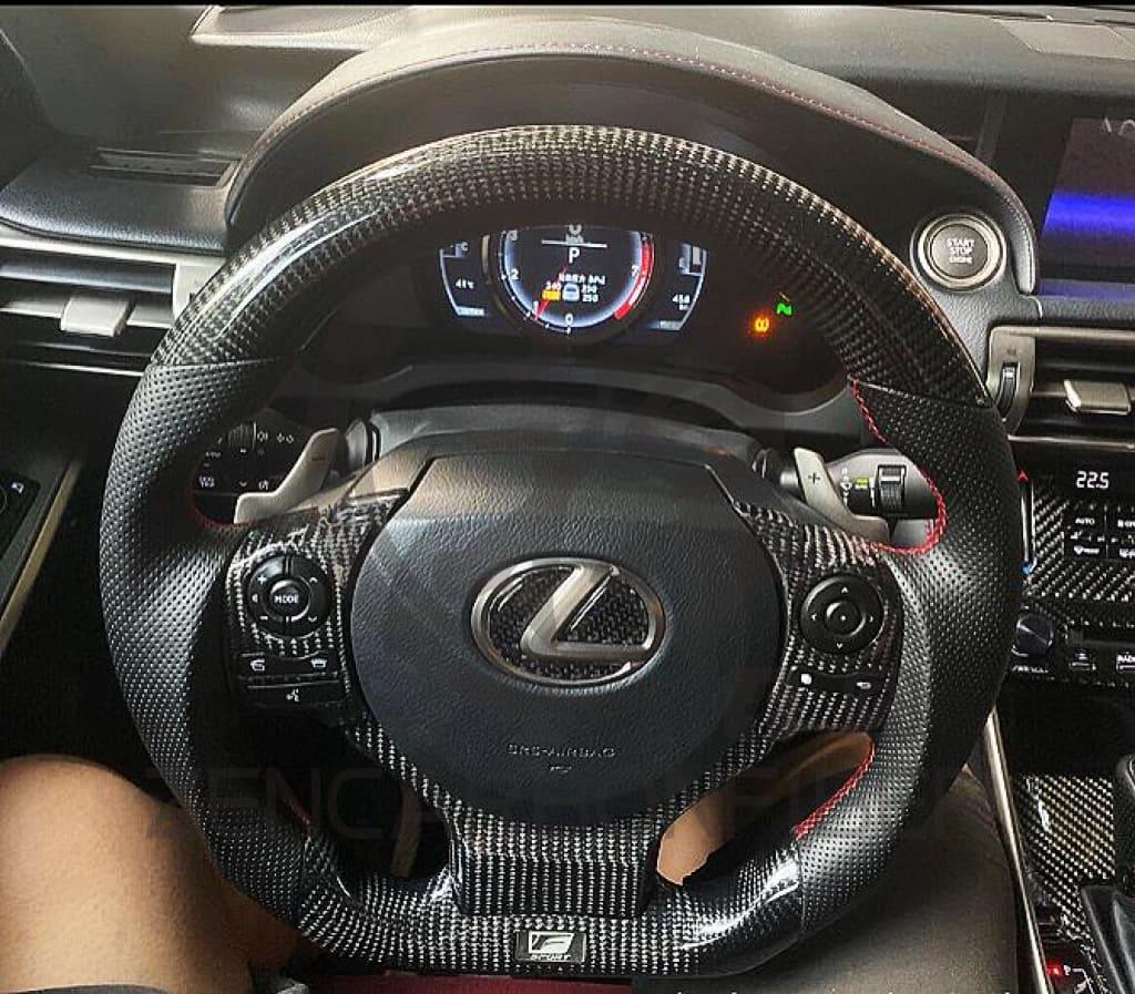 2014+ Lexus 3Is/rc/gsf Carbon Fiber Steering Wheel