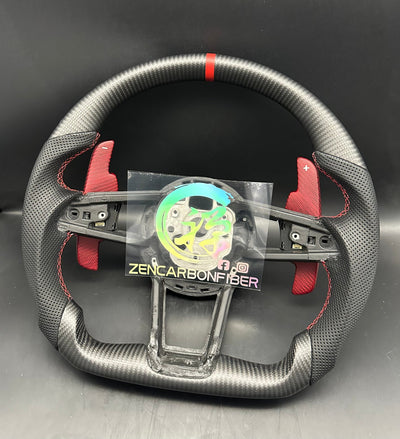 2015+ Audi R8/Mk3 Tt Carbon Fiber Steering Wheel