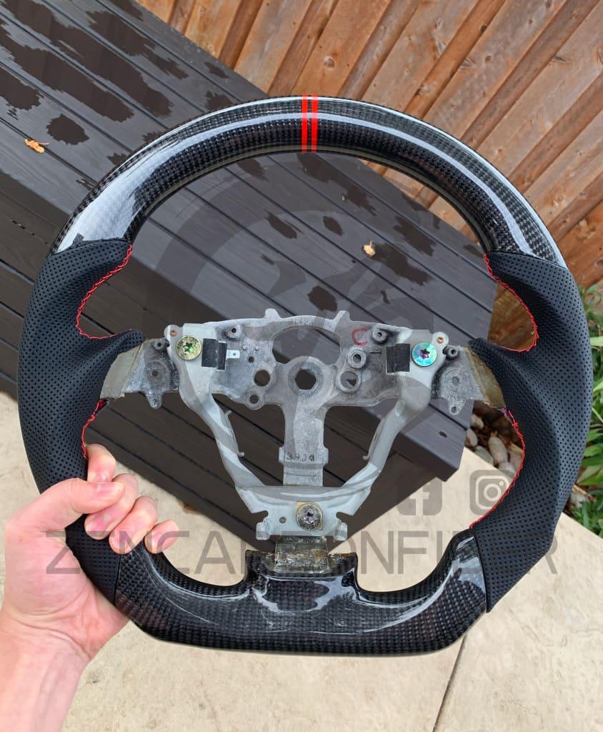 2003-2009 1St Gen Mazda 3/mazdaspeed 3 Carbon Fiber Steering Wheel