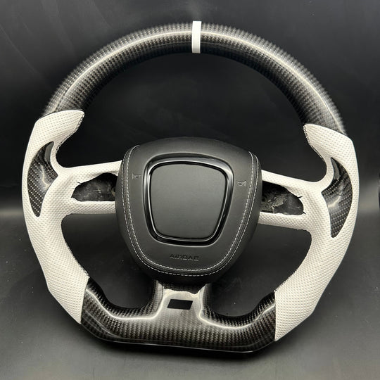 2004-2011 Audi B7/B8/8P A3/S3/RS3, A4/S4/RS4, A5/S5/RS5 Carbon Fiber Steering Wheel