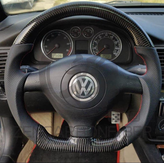 Mk4 Jetta/golf Carbon Fiber Steering Wheel