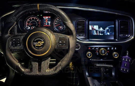 2012-2014 Srt8 Carbon Fiber Steering Wheel