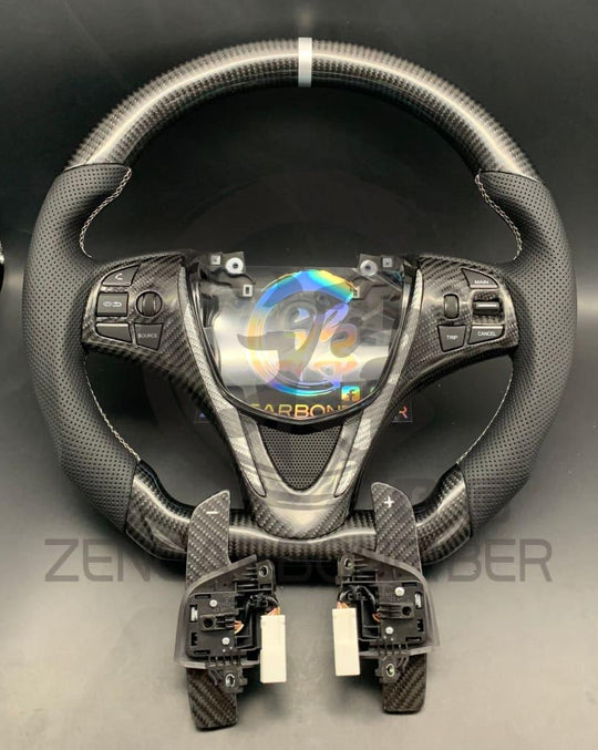 2015-2020 Acura Tlx Custom Carbon Fiber Steering Wheel