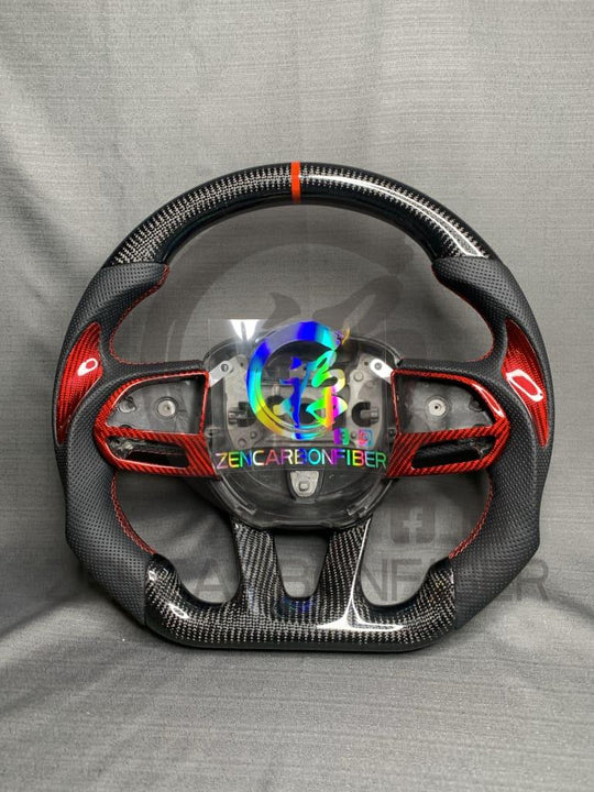 2015+ Dodge Charger/challenger/durango Carbon Fiber Steering Wheel