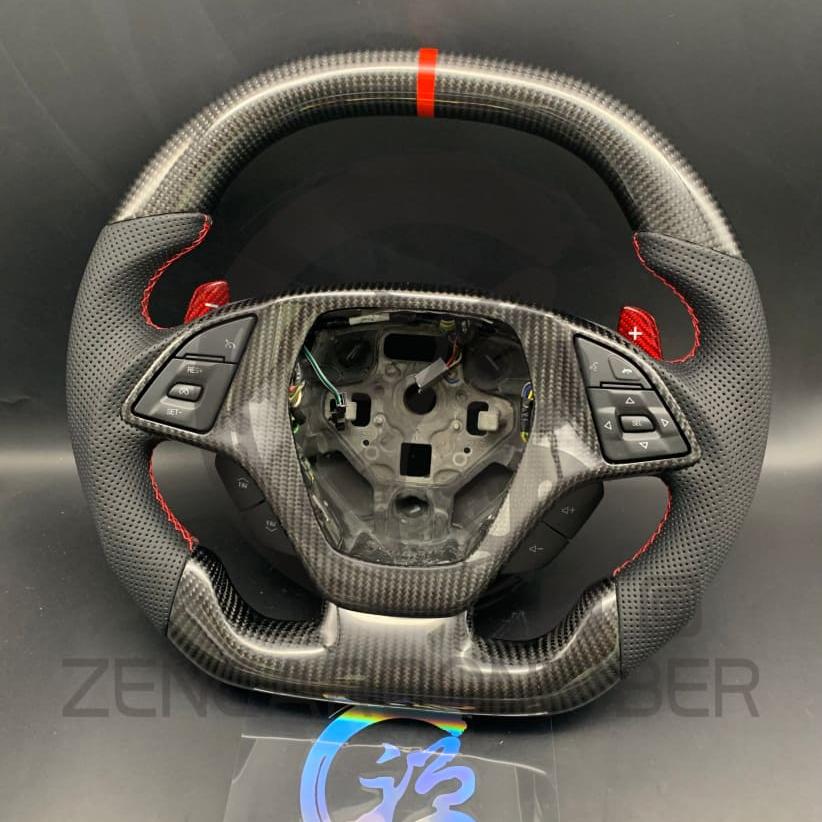 Chevrolet C7 Corvette Carbon Fiber Steering Wheel