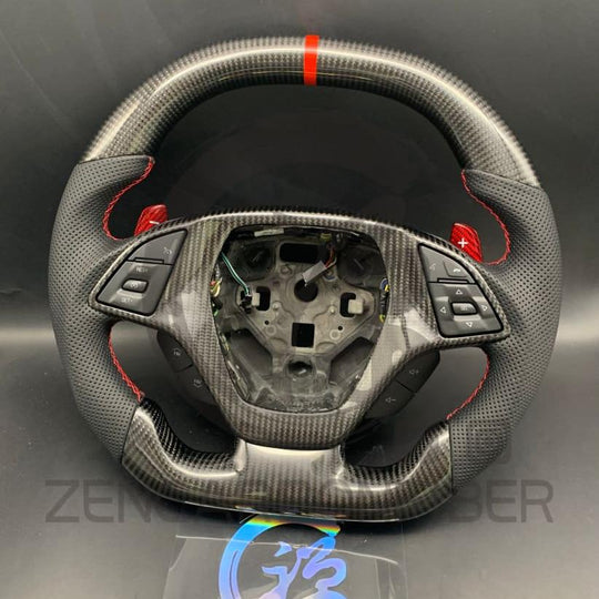 Chevrolet C7 Corvette Carbon Fiber Steering Wheel