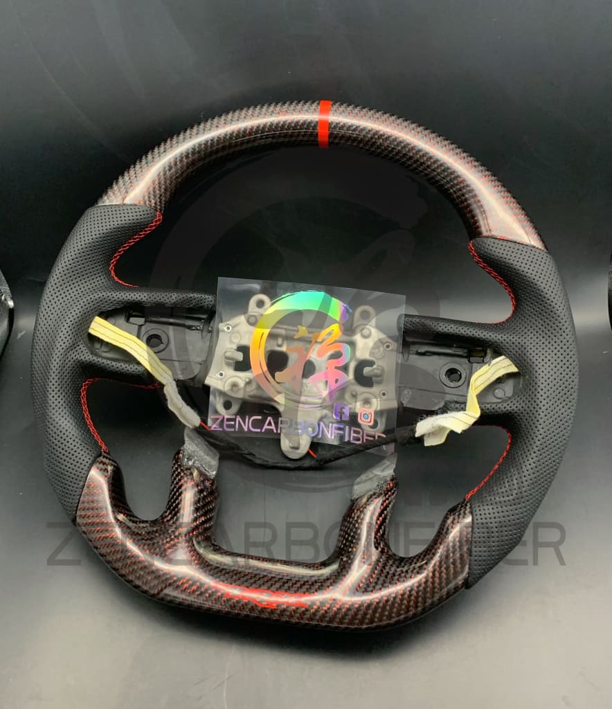 2021+ Dodge Ram Trx Carbon Fiber Steering Wheel