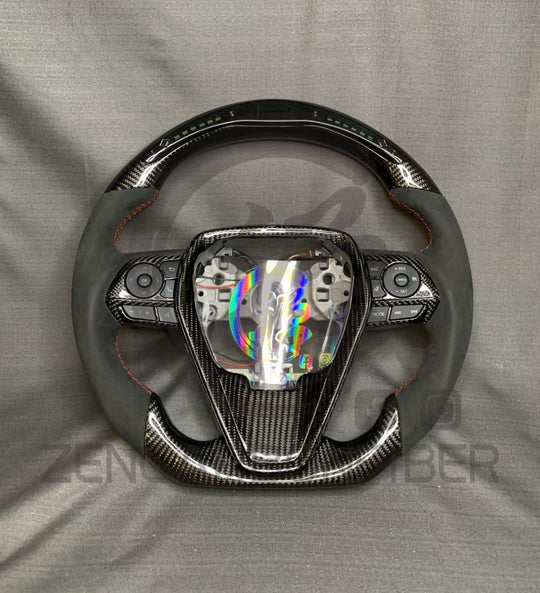 8Th Gen Toyota Camry Carbon Fiber Steering Wheel