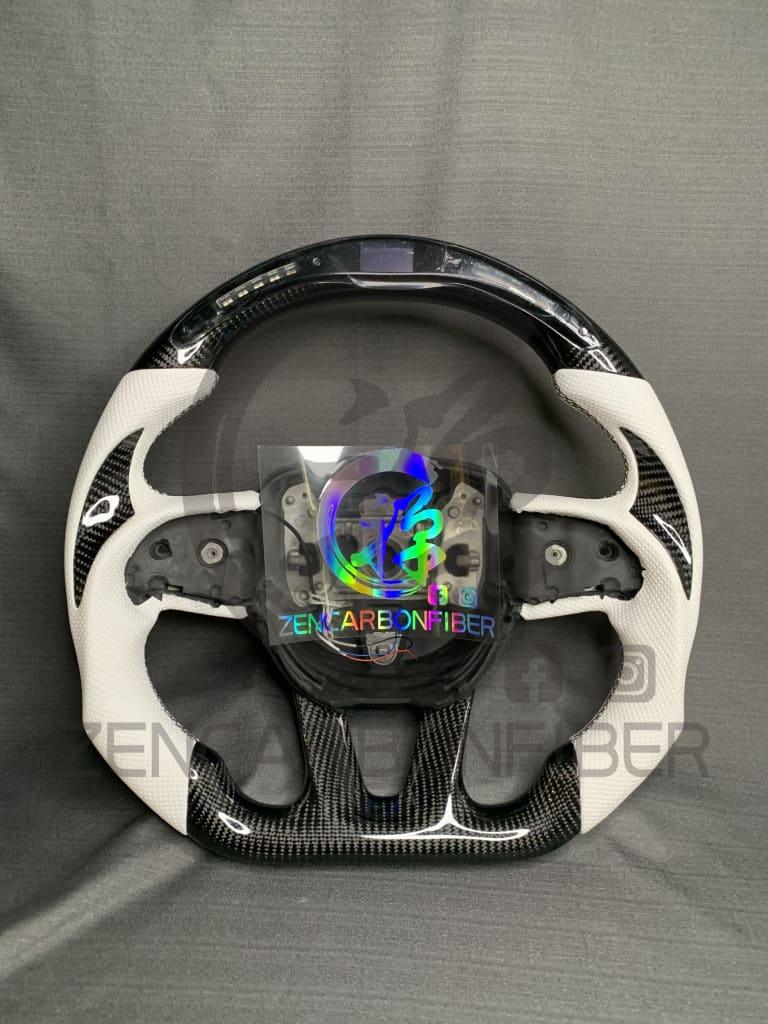 2015+ Dodge Charger/challenger/durango/wk2 Jeep Srt Carbon Fiber Steering Wheel