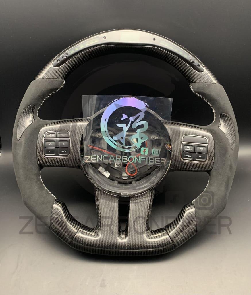 2012-2014 Dodge/jeep/chrysler Srt8 Carbon Fiber Steering Wheel