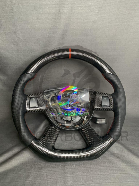 2006-2010 Wk1 Jeep Grand Cherokee Srt8 Carbon Fiber Steering Wheel