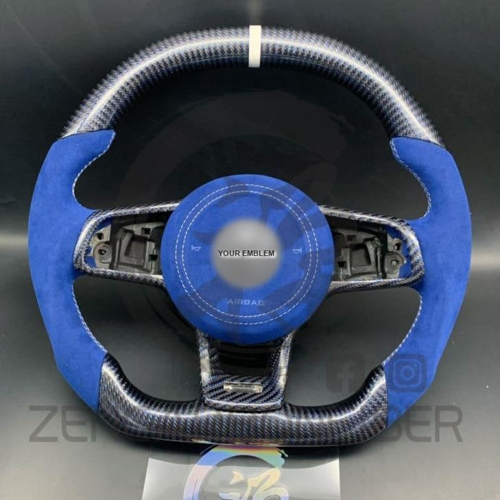 2015-2021 Volkswagen/VW Golf MK7 GTI/R/Jetta GLI Carbon Fiber Steering Wheel