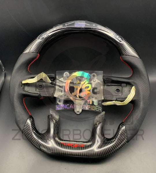 Dodge Ram Trx Carbon Fiber Steering Wheel