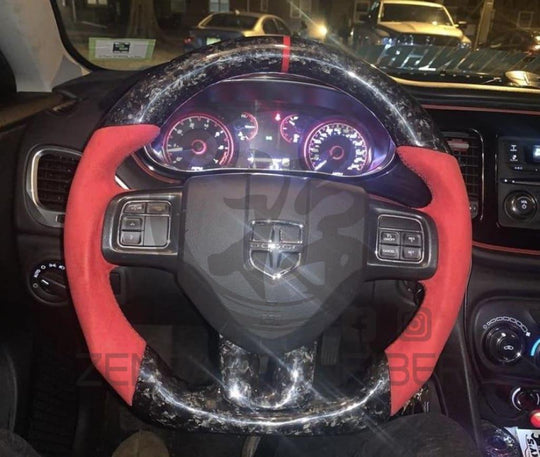 Dodge Dart Carbon Fiber Steering Wheel