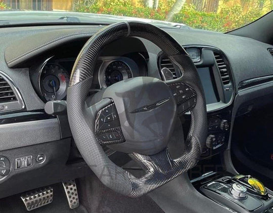 2015+ Chrysler 200/300 Carbon Fiber Steering Wheel