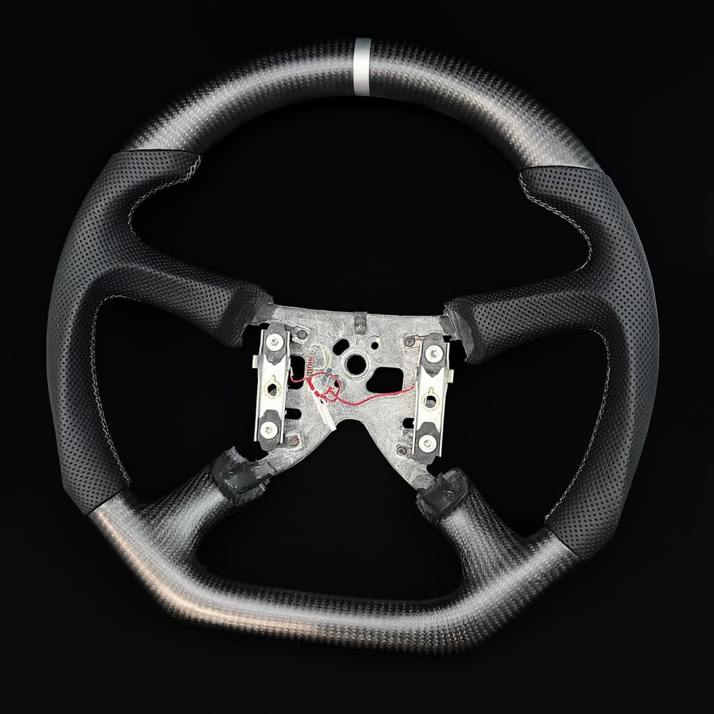 IN STOCK - 1998-2002 Chevrolet Silverado/Blazer/S10/Tahoe/Suburban GMC Sierra/Yukon Carbon Fiber Steering Wheel