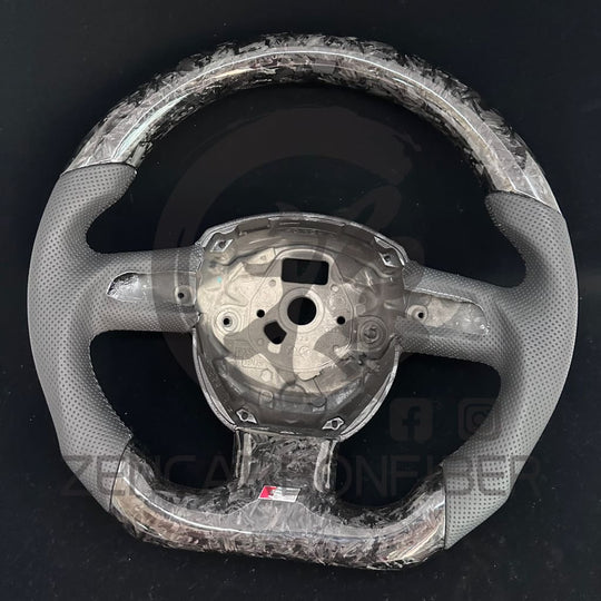 In Stock - 2006-2011 Audi B7/B8 A/S/Rs 4/5 3-Spoke Carbon Fiber Steering Wheel