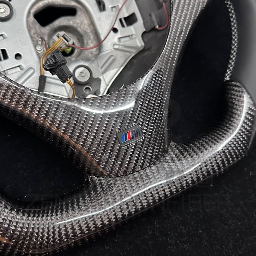 IN STOCK - 2006-2011 BMW E9X/E8X Sport Carbon Fiber Steering Wheel