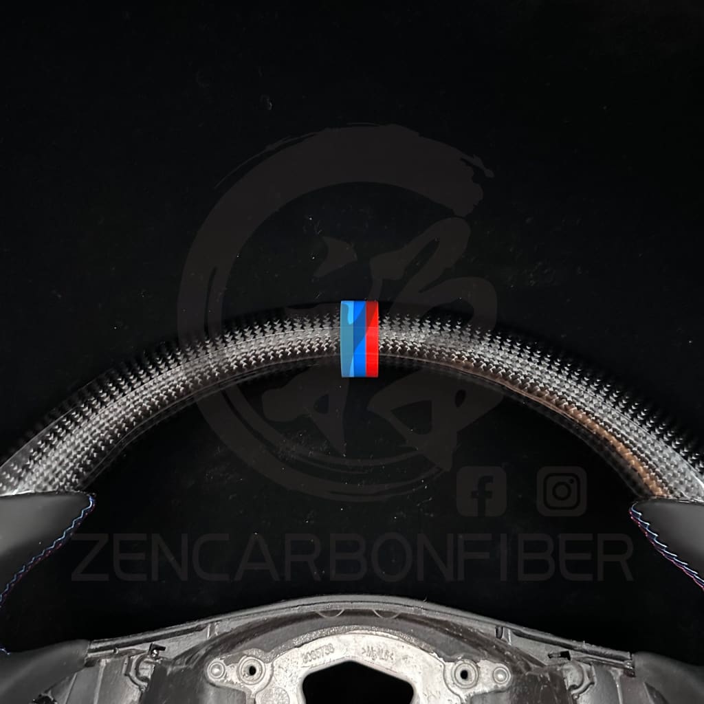 IN STOCK- 2006-2011 BMW E9X/E8X Sport Carbon Fiber Steering Wheel (no paddles shifters) steering wheel