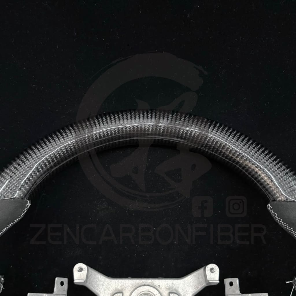 IN STOCK - 2006-2011 C6 Chevrolet Corvette Carbon Fiber Steering Wheel - Steering Wheels