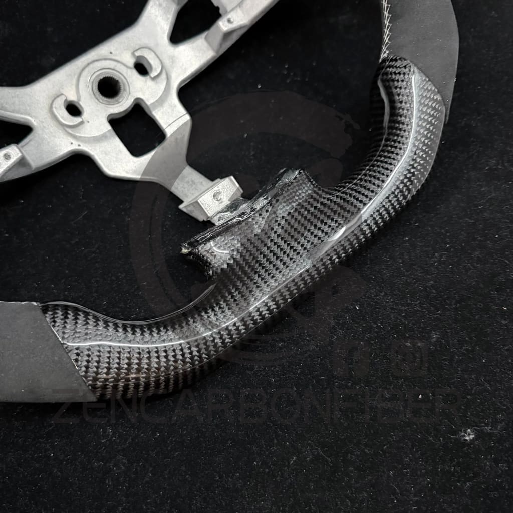 IN STOCK - 2006-2011 C6 Chevrolet Corvette Carbon Fiber Steering Wheel - Steering Wheels