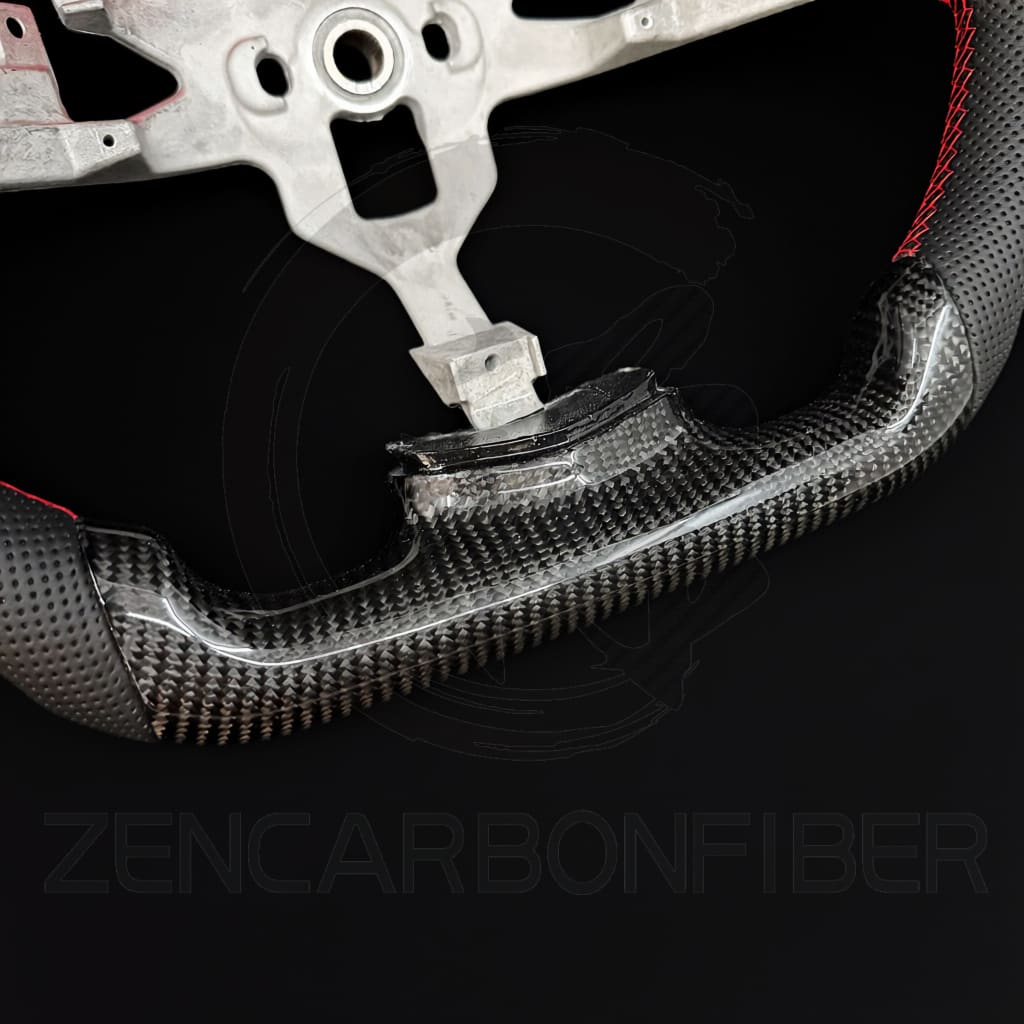 IN STOCK - 2006-2011 C6 Chevrolet Corvette Carbon Fiber Steering Wheel - Steering Wheels