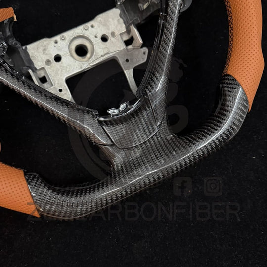 IN STOCK - 2009-2014 Acura TL Carbon Fiber Steering Wheel - Steering Wheels