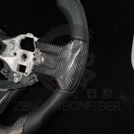 IN STOCK - 2010-2014 Ford S197 Mustang Carbon Fiber Steering Wheel - Steering Wheels