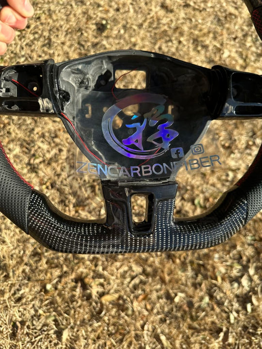 In Stock - 2010 - 2014 Volkswagen Golf/Jetta Mk6 Led Carbon Fiber Steering Wheel