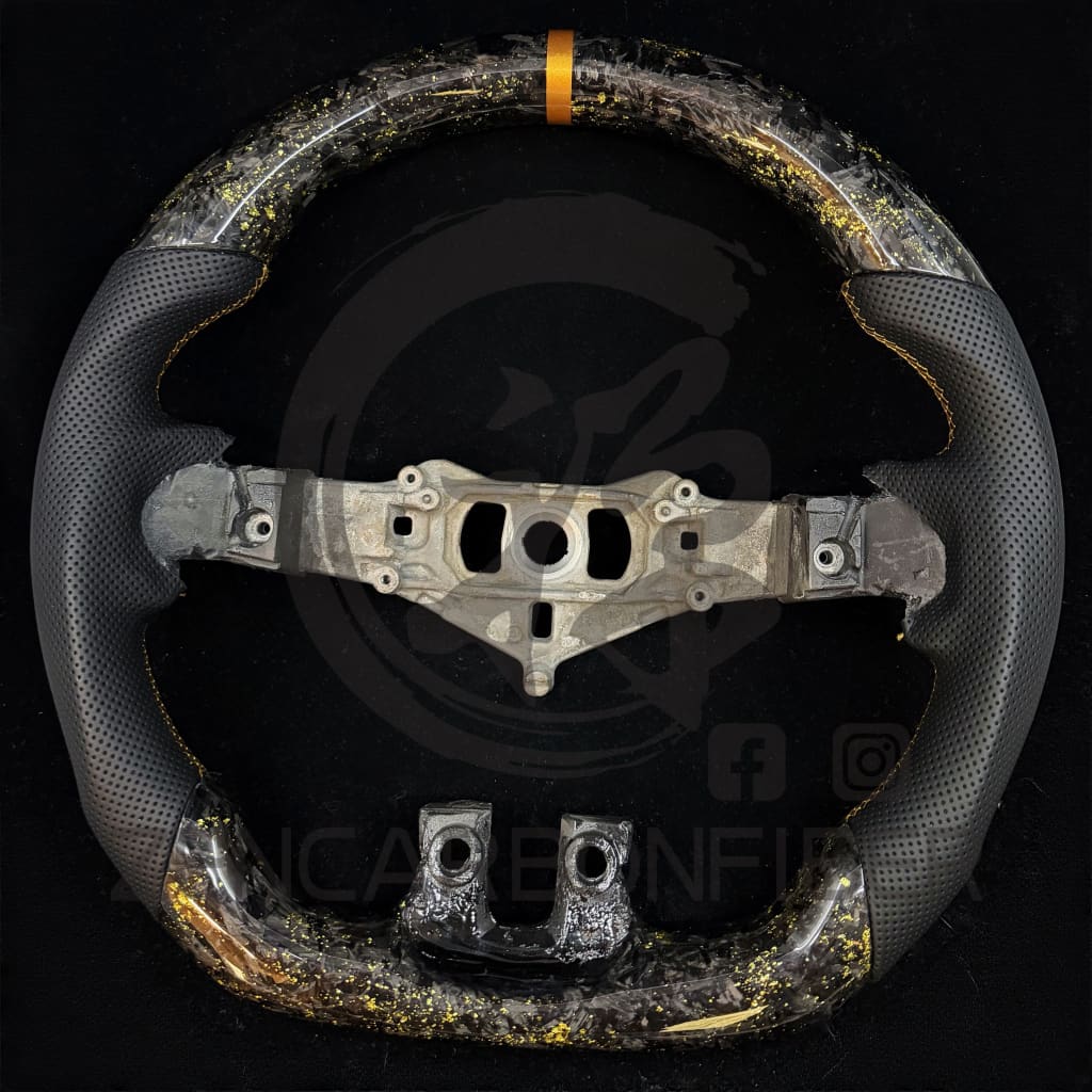 IN STOCK - 2011-2014 Dodge Charger/Challenger/Durango Carbon Fiber Steering Wheel (NO paddle shifters/non-SRT8)