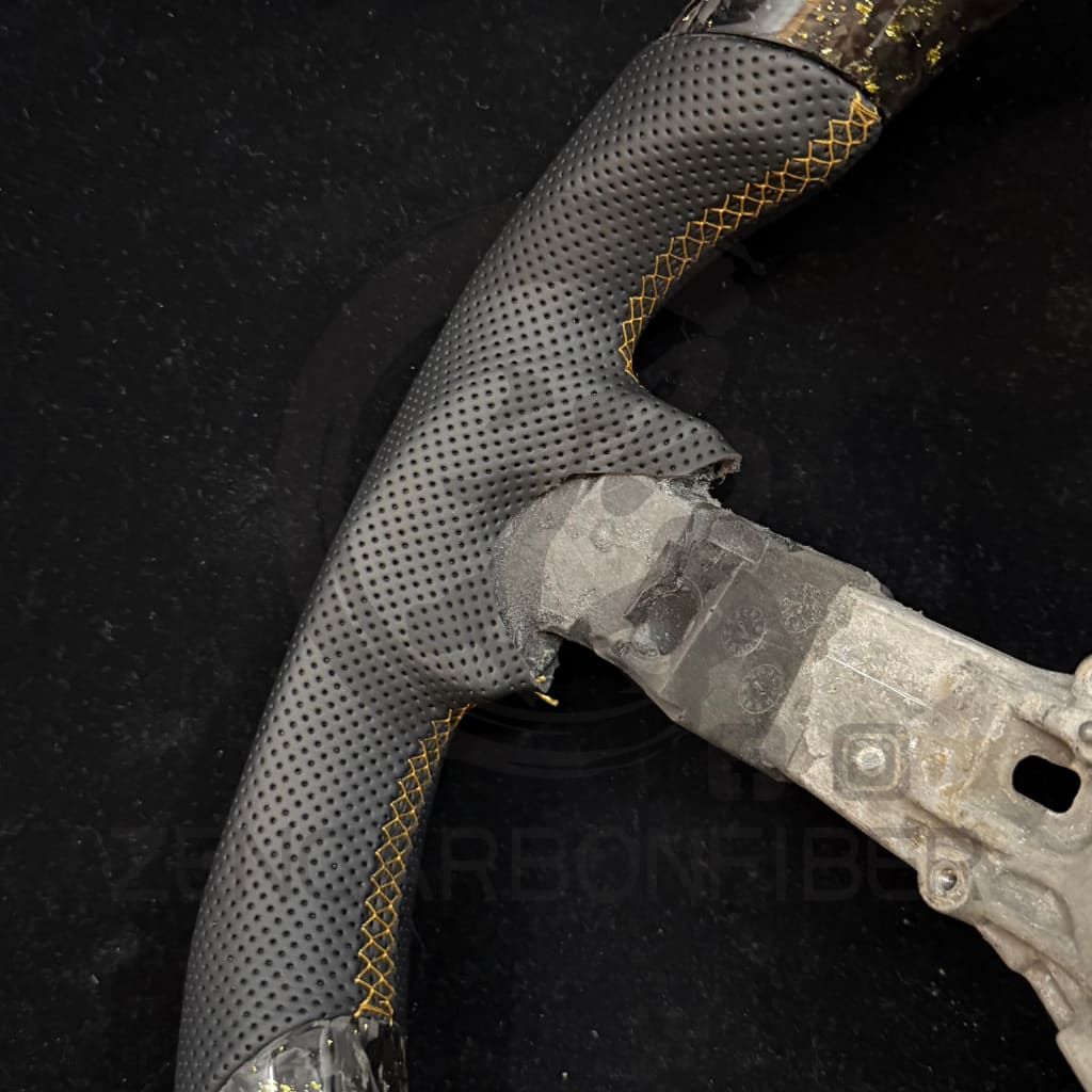 IN STOCK - 2011-2014 Dodge Charger/Challenger/Durango Carbon Fiber Steering Wheel (NO paddle shifters/non-SRT8)