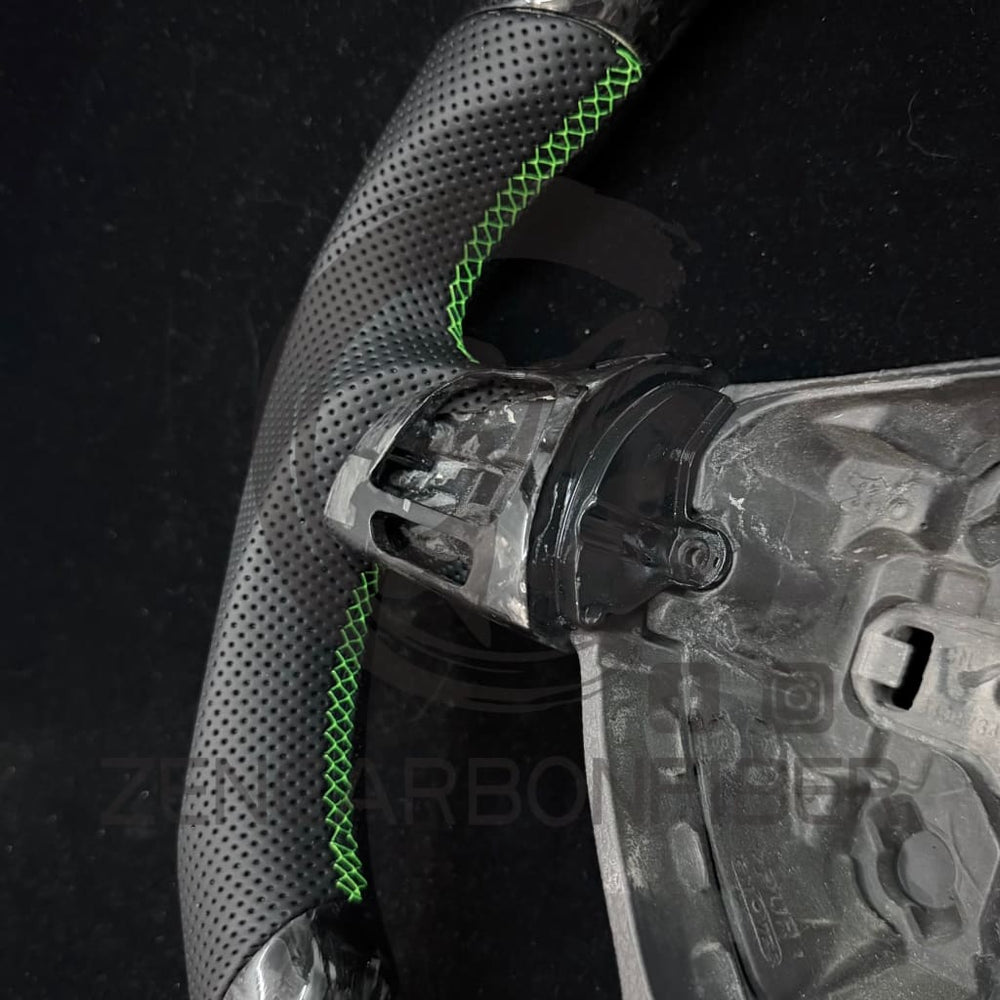 IN STOCK - 2011 -2014 Volkswagen/VW MK6 Jetta Carbon Fiber Steering Wheel - Steering Wheels