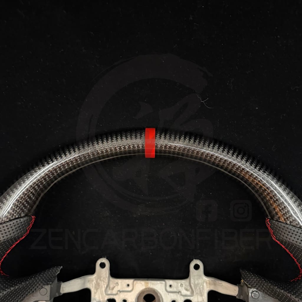 IN STOCK - 2012-2015 9th gen Honda Civic Carbon Fiber Steering Wheel
