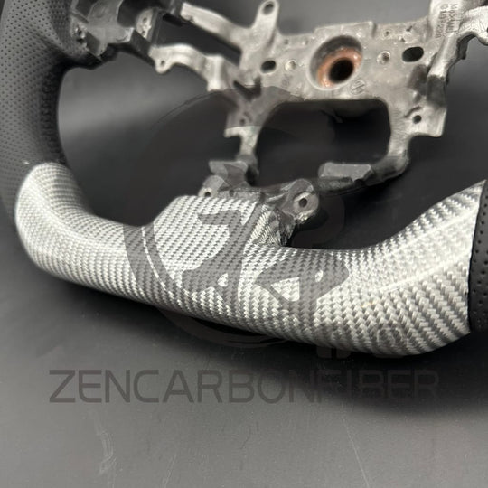 In Stock- 2012-2015 9Th Gen Honda Civic Carbon Fiber Steering Wheel