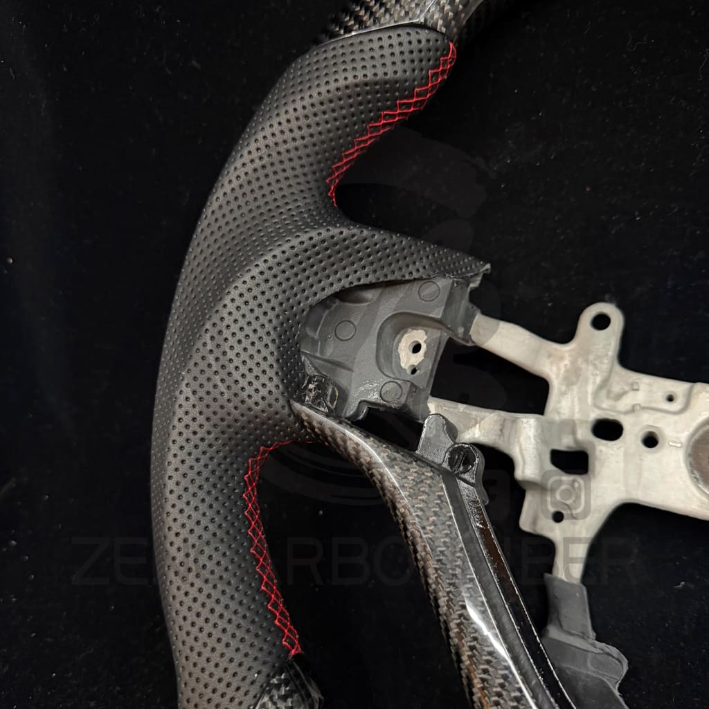 IN STOCK - 2012-2015 9th gen Honda Civic Carbon Fiber Steering Wheel