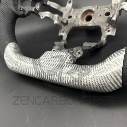 In Stock- 2012-2015 9Th Gen Honda Civic Carbon Fiber Steering Wheel