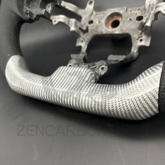 In Stock- 2012-2015 9Th Gen Honda Civic Carbon Fiber Steering Wheel