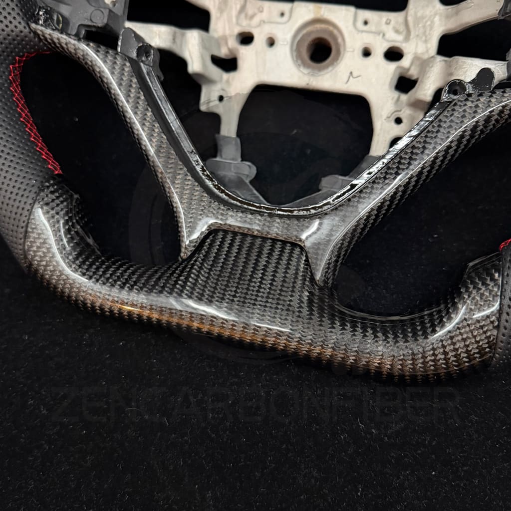 IN STOCK - 2012-2015 9th gen Honda Civic Carbon Fiber Steering Wheel