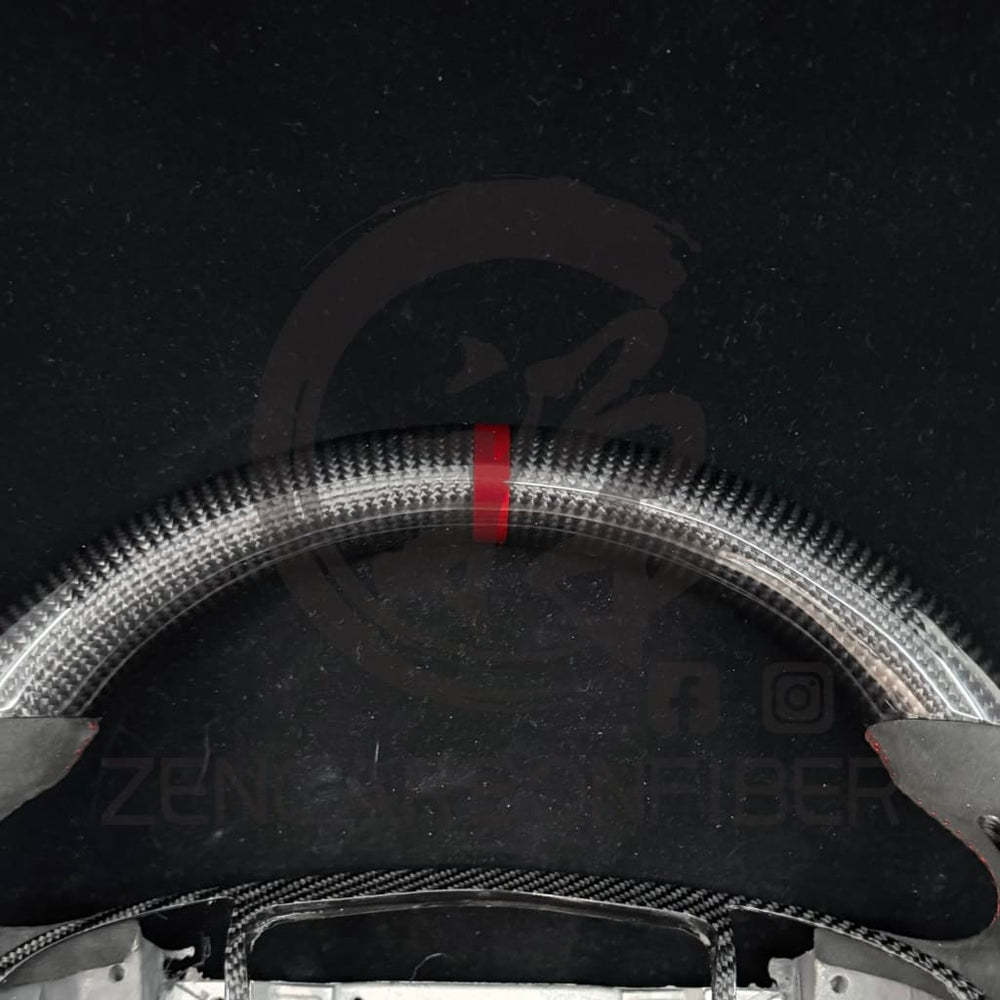 IN STOCK - 2013-2019 Cadillac ATS/CTS Carbon Fiber Steering Wheel(NO Paddle Shifters) - Steering Wheels