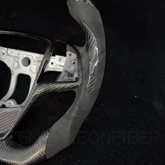 IN STOCK - 2013-2019 Cadillac ATS/CTS Carbon Fiber Steering Wheel(NO Paddle Shifters) - Steering Wheels
