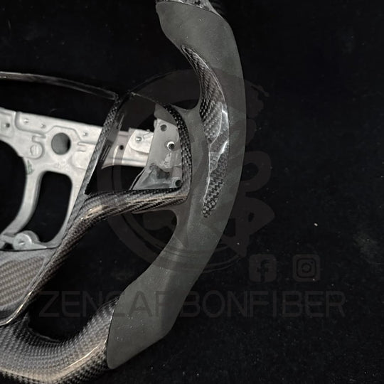 IN STOCK - 2013-2019 Cadillac ATS/CTS Carbon Fiber Steering Wheel(NO Paddle Shifters) - Steering Wheels