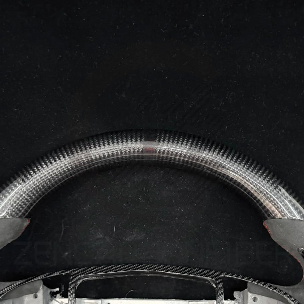 IN STOCK - 2013-2019 Cadillac ATS/CTS Carbon Fiber Steering Wheel(NO Paddle Shifters) - Steering Wheels