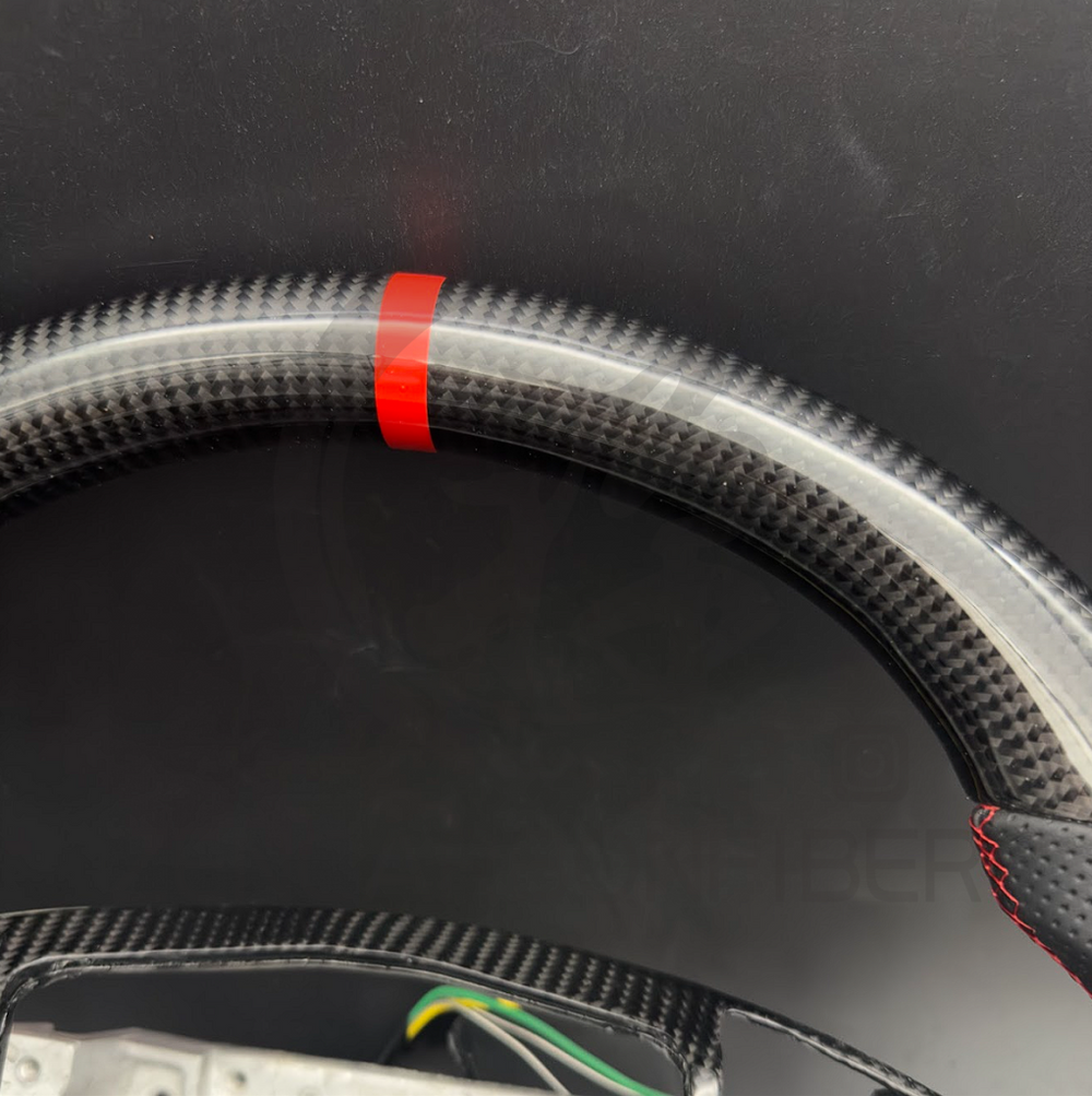 In Stock- 2013 + Cadillac Ats/Cts Heated Carbon Fiber Steering Wheel (No Paddle Shifters)