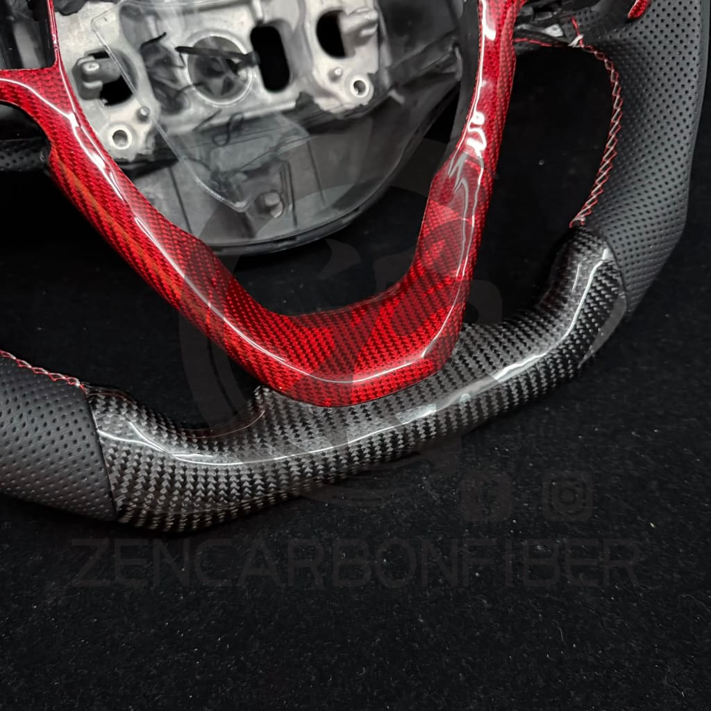 IN STOCK - 2014-2022 Jeep WK2 Grand Cherokee (non-SRT) Carbon Fiber Steering Wheel - Steering Wheels