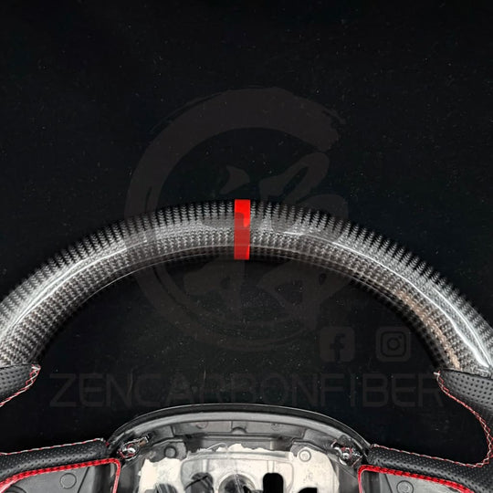 IN STOCK - 2014-2022 Jeep WK2 Grand Cherokee (non-SRT) Carbon Fiber Steering Wheel - Steering Wheels