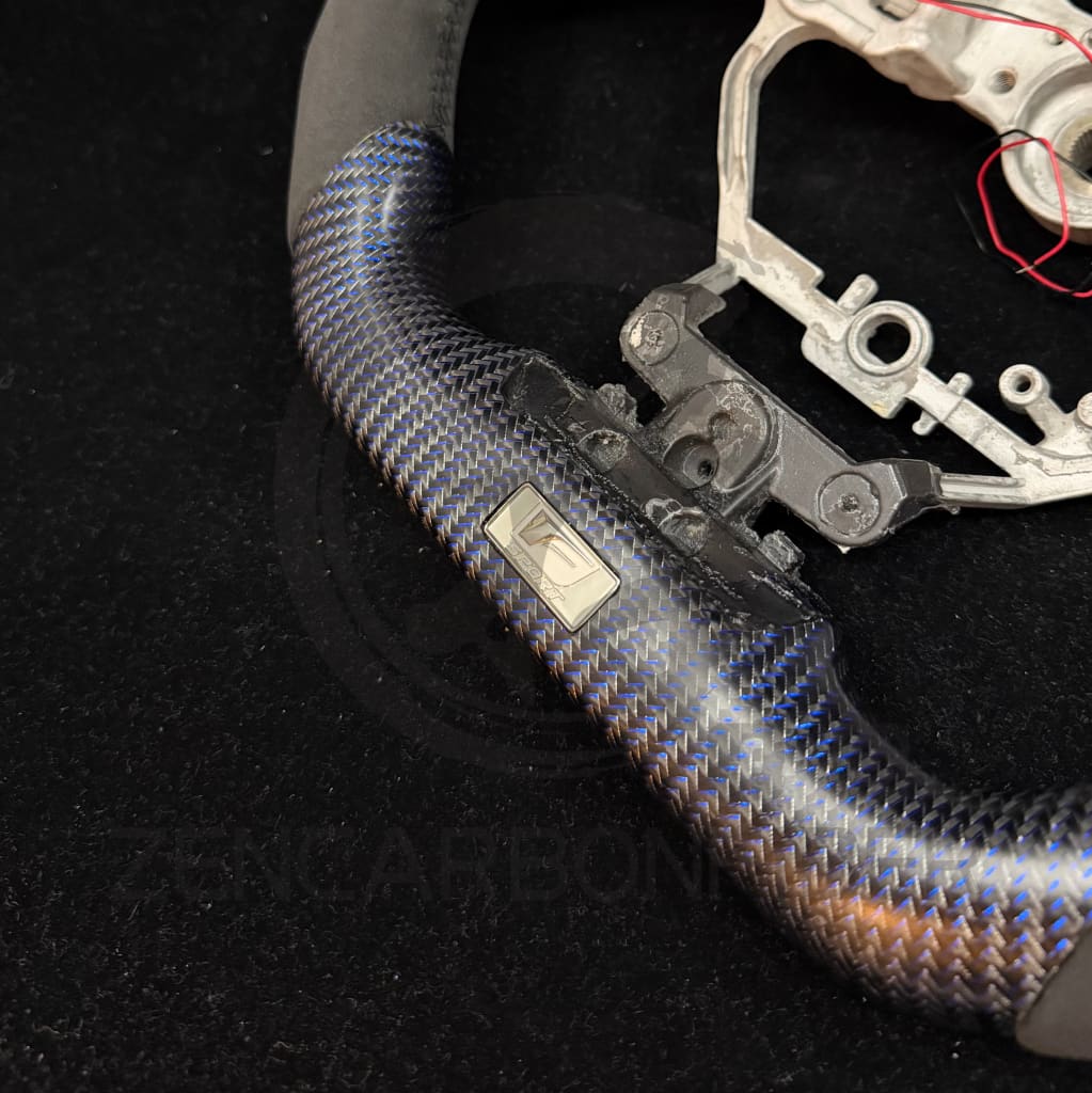 IN STOCK - 2014+ Lexus 3IS/4IS/RC LED Carbon Fiber Steering Wheel