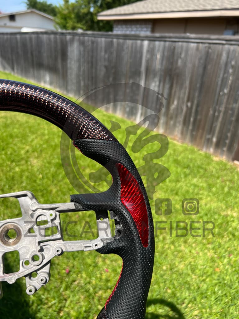 In Stock- 2015-2017 S550 Ford Mustang Carbon Fiber Steering Wheel