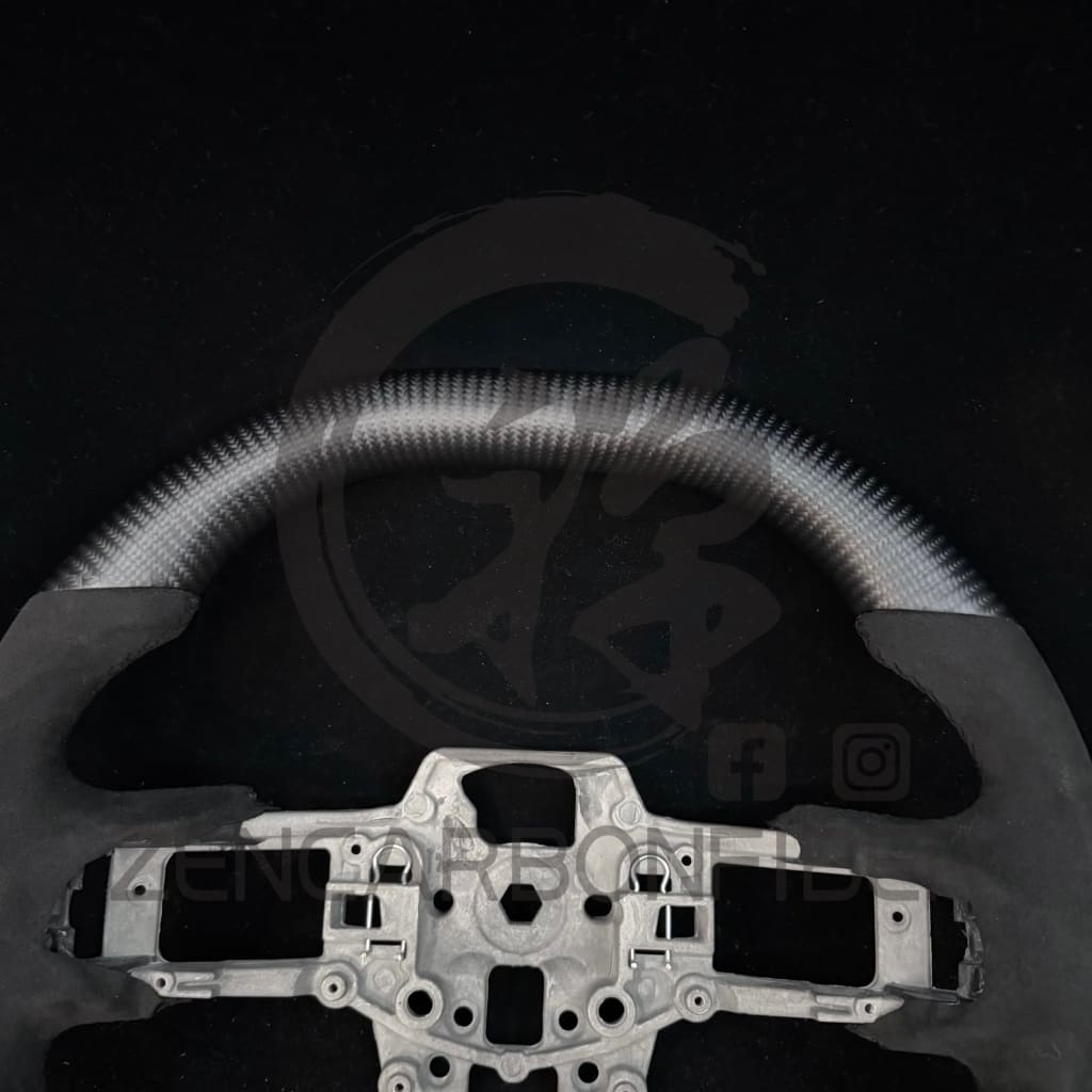 IN STOCK - 2015-2017 S550 Ford Mustang Carbon Fiber Steering Wheel - Steering Wheels