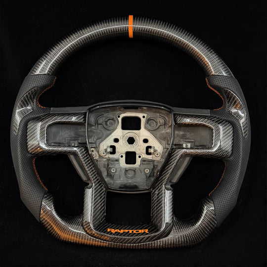 IN STOCK - 2015-2020 Ford F150 Raptor Carbon Fiber Steering Wheel