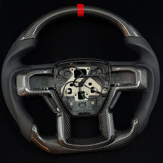 IN STOCK - 2015-2020 Ford F150 Raptor Heated Carbon Fiber Steering Wheel
